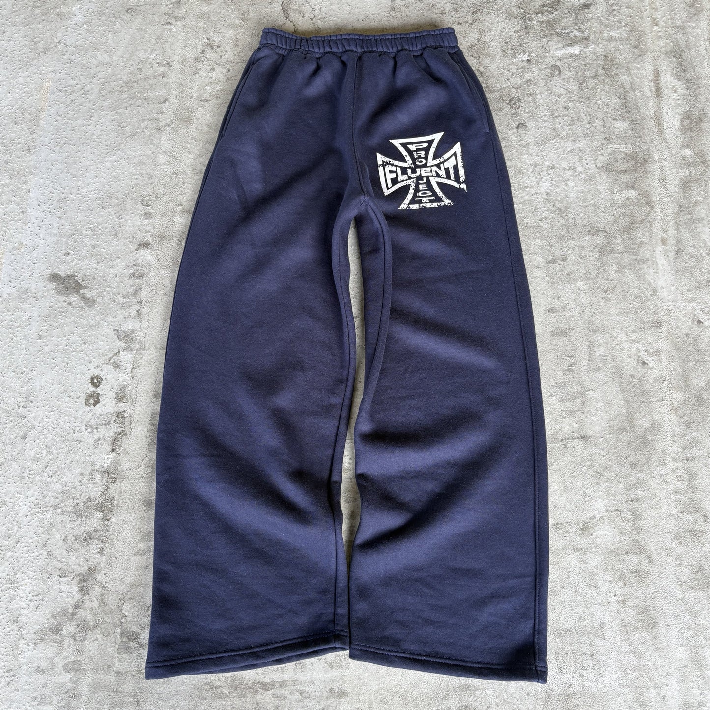 Fluent Cross Sweatpants Navy